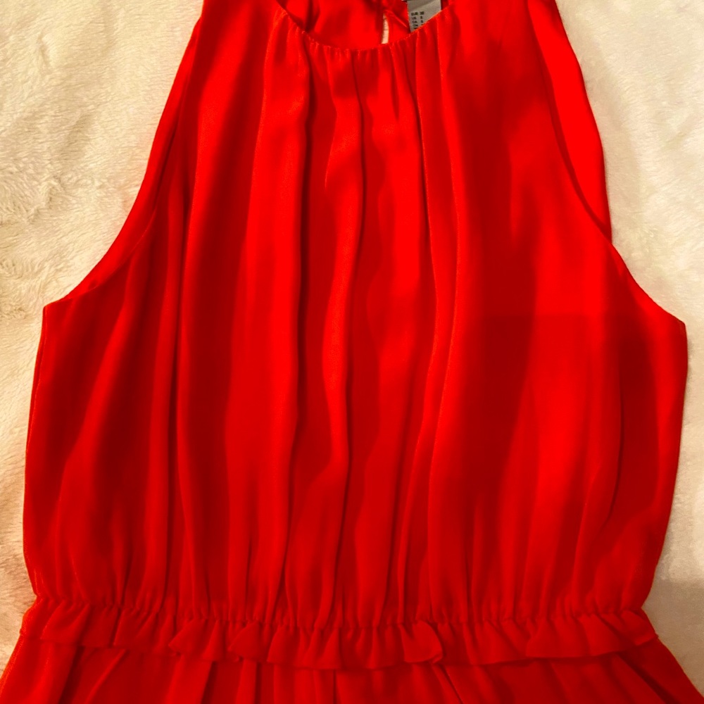 Red dress